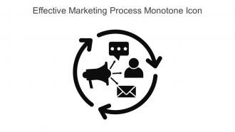 Effective Marketing Process Monotone Icon In Powerpoint Pptx Png And Editable Eps Format