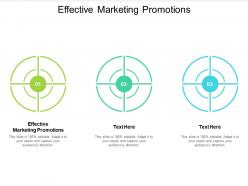 Effective marketing promotions ppt powerpoint presentation show graphics cpb