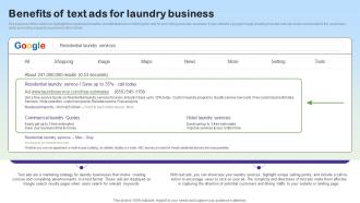 Effective Marketing Strategies Benefits Of Text Ads For Laundry Business