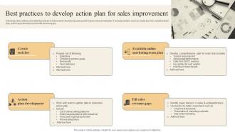 Effective Marketing Strategies Best Practices To Develop Action Plan For Sales Improvement