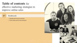 Effective Marketing Strategies To Improve Online Sales Powerpoint Presentation Slides Captivating Impressive
