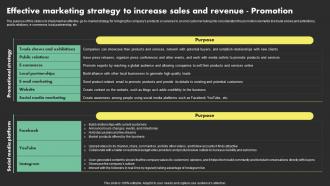 Effective Marketing Strategy Overseas Sales Business Plan BP SS