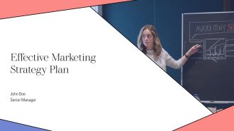 Effective Marketing Strategy Plan PPT Slides AT