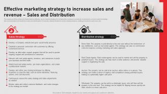 Effective Marketing Strategy To Increase Sales And Home Renovation Business Plan BP SS