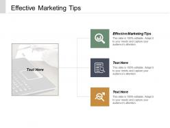 Effective marketing tips ppt powerpoint presentation icon example cpb