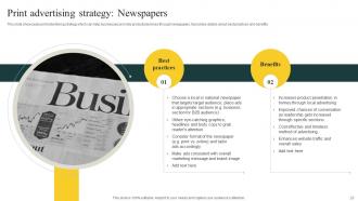 Effective Media Planning Strategy A Comprehensive Guide For Business Promotion Strategy CD V Interactive Slides