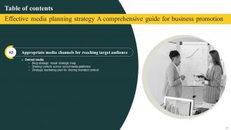 Effective Media Planning Strategy A Comprehensive Guide For Business Promotion Strategy CD V Analytical Slides