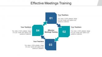 Effective meetings training ppt powerpoint presentation inspiration show cpb