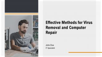 Effective Methods For Virus Removal And Computer Repair PPT Demonstration AT