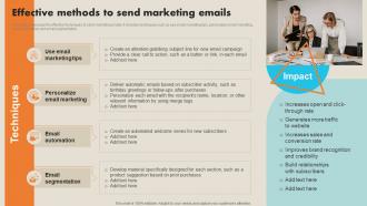 Effective Methods To Send Marketing Emails Record Label Marketing Plan To Enhance Strategy SS