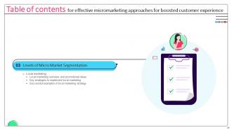 Effective Micromarketing Approaches For Boosted Customer Experience MKT CD V Images Aesthatic