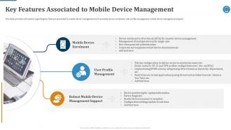 Effective Mobile Device Management Key Features Associated To Mobile Device Management