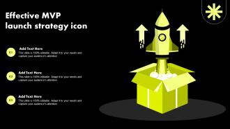 Effective MVP Launch Strategy Icon
