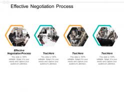 Effective negotiation process ppt powerpoint presentation file pictures cpb
