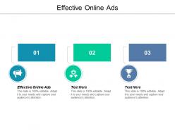Effective online ads ppt powerpoint presentation gallery introduction cpb