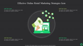 Effective Online Retail Marketing Strategies Icon