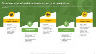 Effective Paid Promotions To Generate Public Interest Powerpoint Presentation Slides MKT CD V Appealing Researched