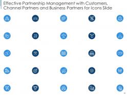 Effective partnership management with customers channel partners and business partners complete deck