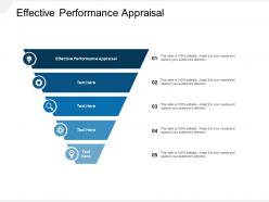 Effective performance appraisal ppt powerpoint presentation ideas slides cpb