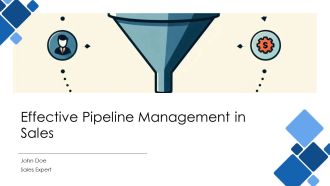 Effective Pipeline Management In Sales PPT Demonstration AT