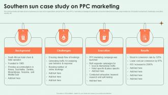 Effective PPC Marketing Southern Sun Case Study On PPC Marketing MKT SS V
