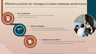 Effective Practices For Managers To Boost Employee Key Initiatives To Enhance