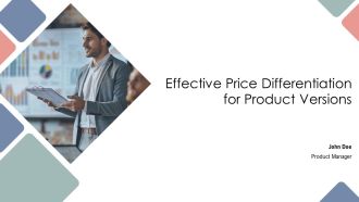 Effective Price Differentiation For Product Versions PPT Template AT