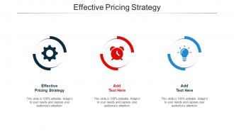 Effective Pricing Strategy Ppt Powerpoint Presentation Layouts Template Cpb