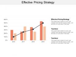 Effective pricing strategy ppt powerpoint presentation outline sample cpb