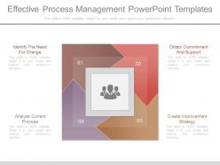 Effective process management powerpoint templates