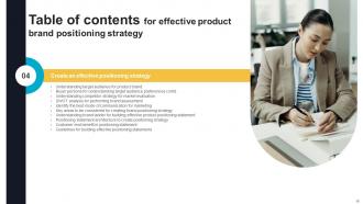 Effective Product Brand Positioning Strategy Powerpoint Presentation Slides Adaptable Ideas