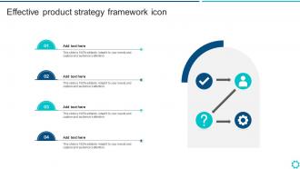 Effective Product Strategy Framework Icon