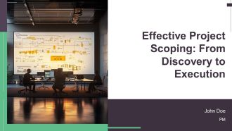 Effective Project Scoping From Discovery To Execution PPT Designs AT