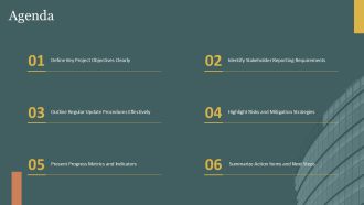 Effective Project Status Reporting PPT Outline AT Professional Visual
