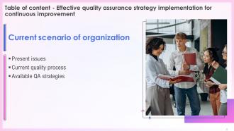Effective Quality Assurance Strategy Implementation For Continuous Improvement Complete Deck Ideas Professional