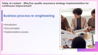 Effective Quality Assurance Strategy Implementation For Continuous Improvement Complete Deck Compatible Professional