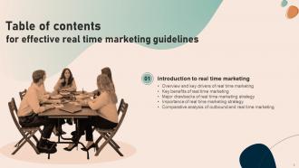 Effective Real Time Marketing Guidelines MKT CD V Best