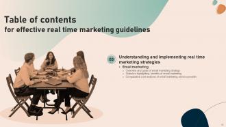 Effective Real Time Marketing Guidelines MKT CD V Idea Template