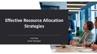 Effective Resource Allocation Strategies PPT Structure AT