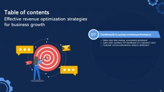 Effective Revenue Optimization Strategies For Business Growth Strategy CD Captivating Impactful