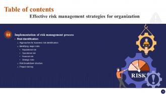 Effective Risk Management Strategies For Organization Risk CD Multipurpose Template