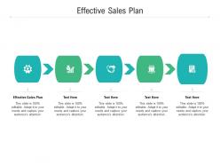 Effective sales plan ppt powerpoint presentation outline slideshow cpb