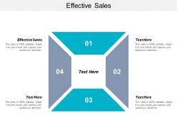 Effective sales ppt powerpoint presentation gallery graphics download cpb