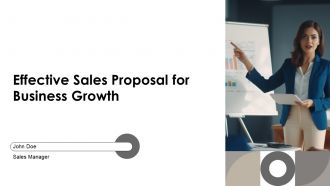 Effective Sales Proposal For Business Growth PPT Template AT