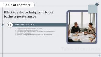Effective Sales Techniques To Boost Business Performance MKT CD V Image Unique