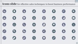 Effective Sales Techniques To Boost Business Performance MKT CD V Interactive Unique