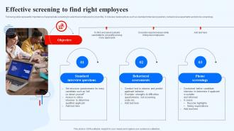 Effective Screening To Find Right Employees Recruitment Technology