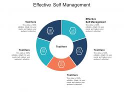 Effective self management ppt powerpoint presentation summary cpb