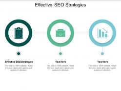Effective seo strategies ppt powerpoint presentation layouts outline cpb