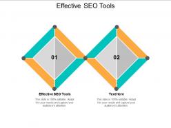 Effective seo tools ppt powerpoint presentation model styles cpb